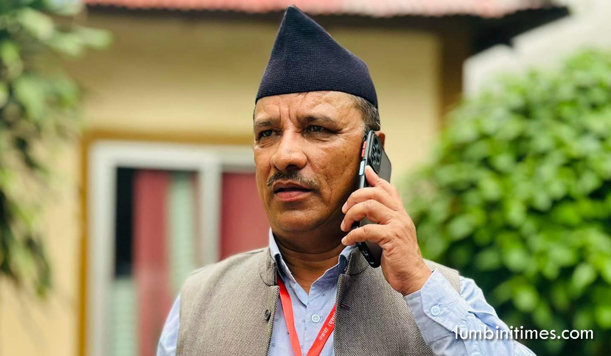 एमालेको लुम्बिनी अधिवेशनः अध्यक्ष पदका उम्मेदवार रिजालको उम्मेदवारी सदर